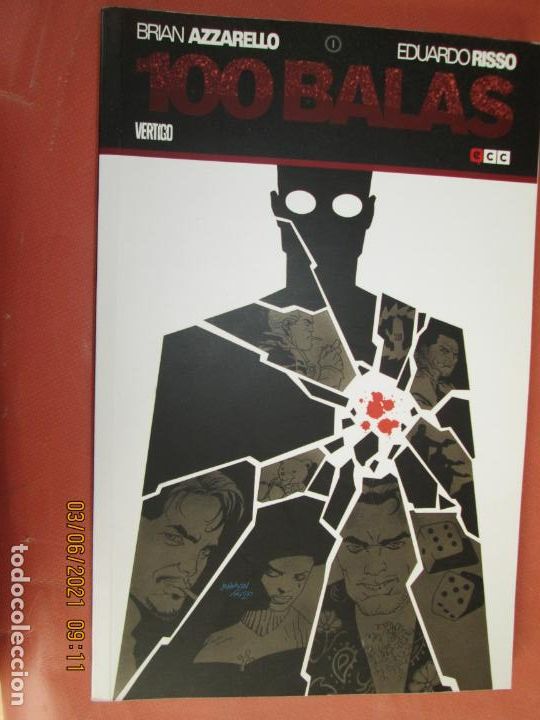 C&oacute;mics: 100 BALAS - BRIAN AZZARELLO/EDUARDO RISSO - I - VERTIGO - ECC 2018 - NUEVO. - Foto 1