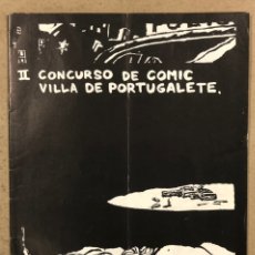 Cómics: II CONCURSO CÓMIC VILLA DE PORTUGALETE (1988). FANZINE CON LAS HISTORIETAS PREMIADAS.. Lote 246943940