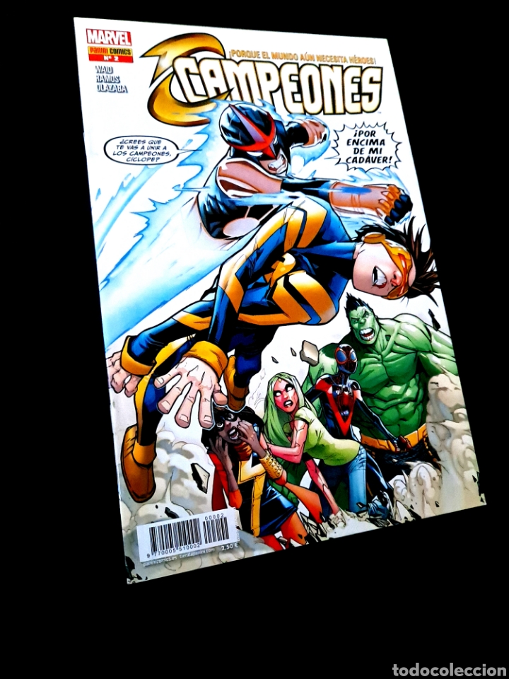C&oacute;mics: EXCELENTE ESTADO CAMPEONES 2 COMICS PANINI MARVEL - Foto 1