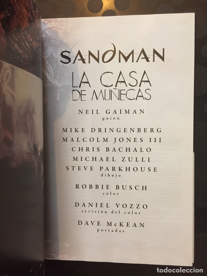 C&oacute;mics: SANDMAN TOMO II VOLUMEN 2 LA CASA DE MU&Ntilde;ECAS Ed ECC V&Eacute;RTIGO ( 2013 ) - Foto 3