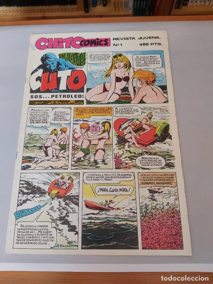 C&oacute;mics: CHITO COMICS * GRAN FORMATO * N&ordm; 1 * EJEMPLAR UNICO * GRAFIMART 1990 - Foto 1