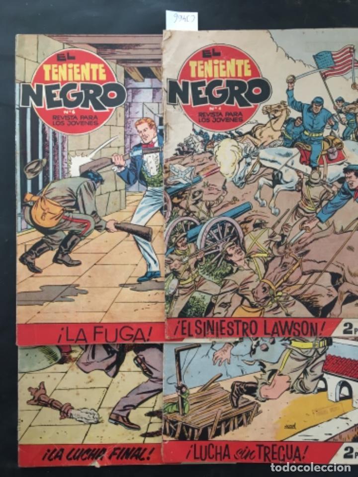 C&oacute;mics: LOTE EL TENIENTE NEGRO, N&Uacute;MEROS 4, 6, 7 Y 25 - Foto 1