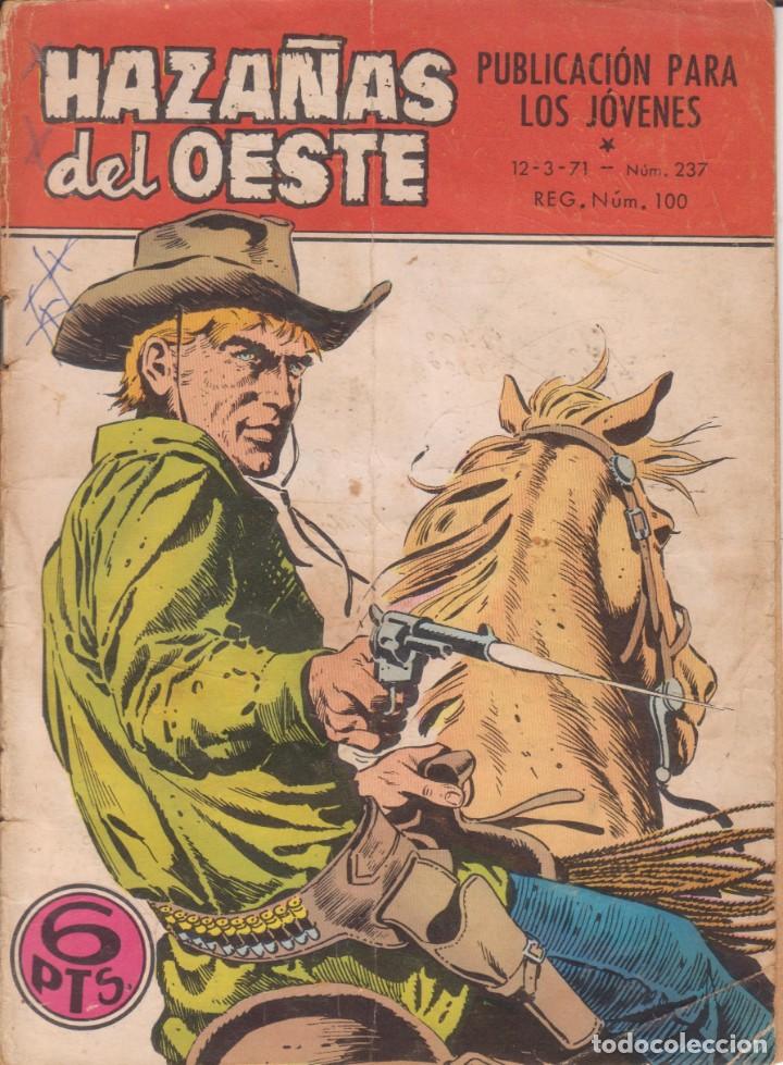 C&oacute;mics: COMIC &rdquo; HAZA&Ntilde;AS DEL OESTE &rdquo; N&ordm; 237 ED. TORAY 32 PGS. 6 PTAS.1971 - Foto 1
