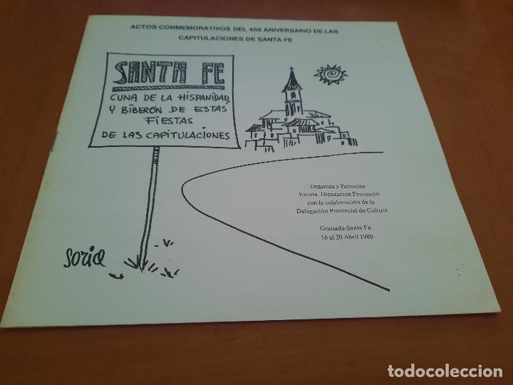Comics: HUMOR. ACTOS CONMEMORATIVOS DEL 488 ANIVERSARIO DE LAS CAPITULACIONES DE SANTA FE. SORIA... DIFICIL