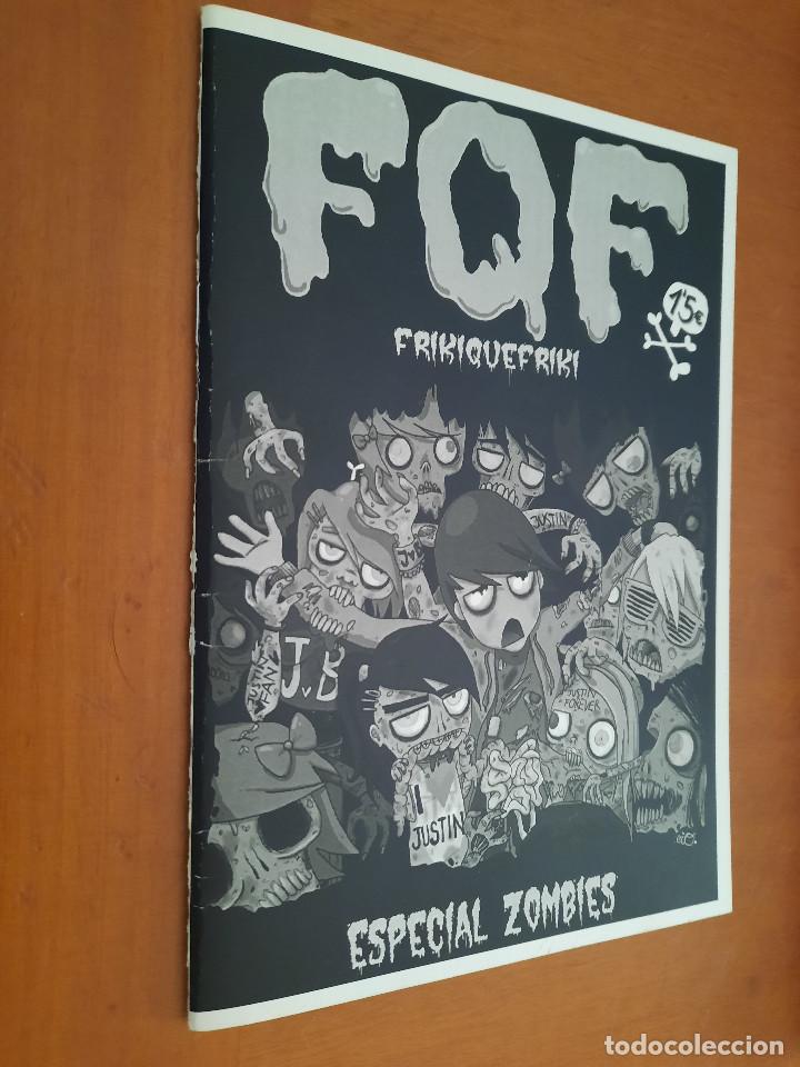 Comics: FRIKIQUEFRIKI ESPECIAL ZOMBIES. EL FAZINE DE FQF. GRAPA. BUEN ESTADO. AUTOEDITADO. DIFICIL