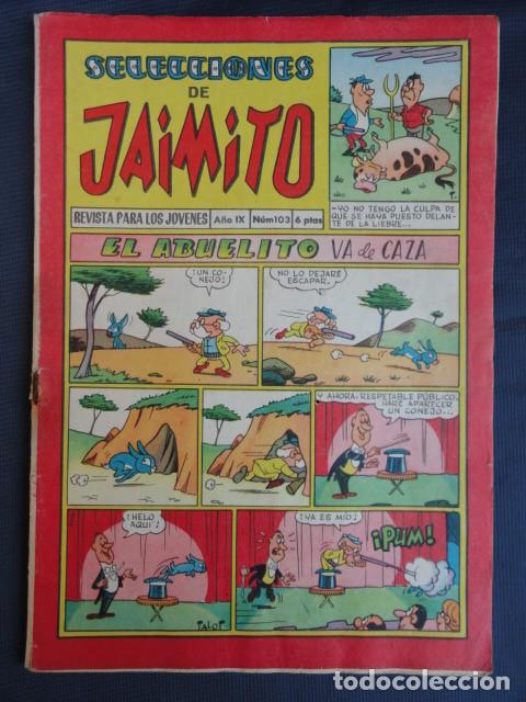 C&oacute;mics: 2 COMICS REVISTA INFANTIL - JAIMITO - N&ordm; 103 Y N&ordm; 1.044. - Foto 2