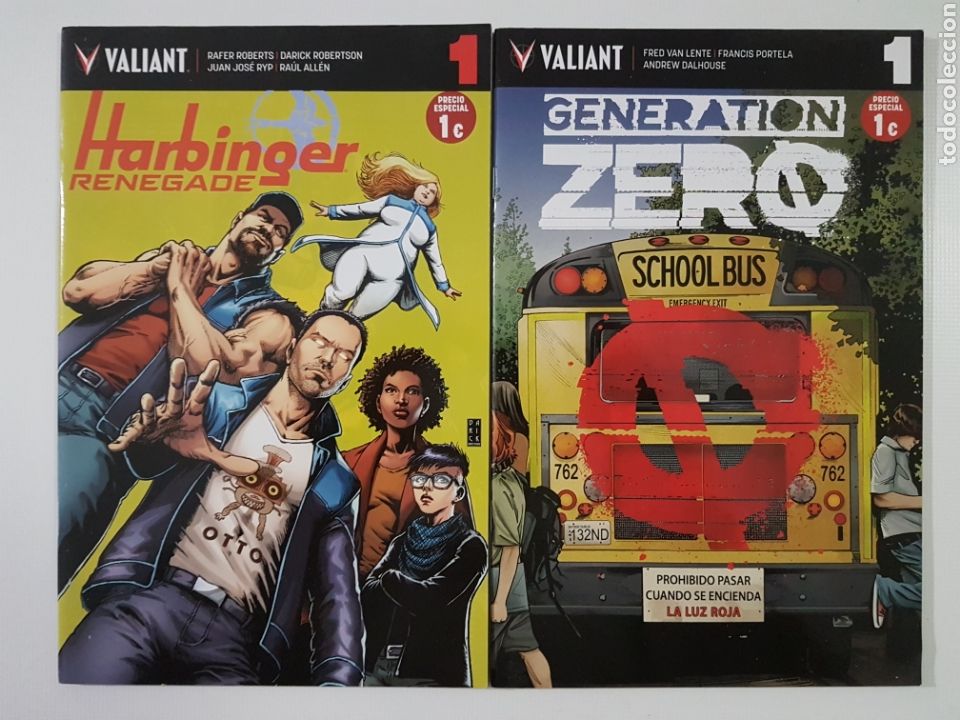 C&oacute;mics: VALIANT - HARBINGER RENEGADE 1 + GENERATION ZERO 1 - Foto 1