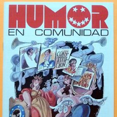 Cómics: HUMOR EN COMUNIDAD - MINGOTE, FORGES, GALLEGO Y REY, MAXIMO Y OTROS - COMUNIDAD DE MADRID-1987-NUEVO