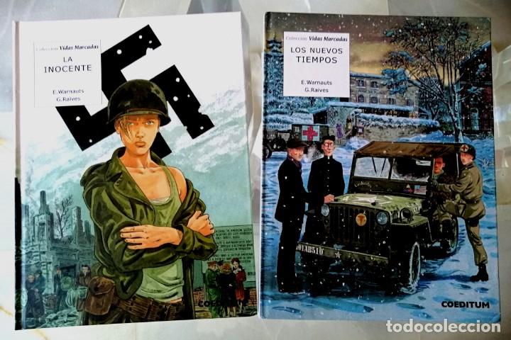 C&oacute;mics: COLECCI&Oacute;N VIDAS MARCADAS (COMPLETA) 2 C&Oacute;MICS (E. WARNAUTS Y GRAVES) COEDITUM 2015 MUY BUEN ESTADO - Foto 1