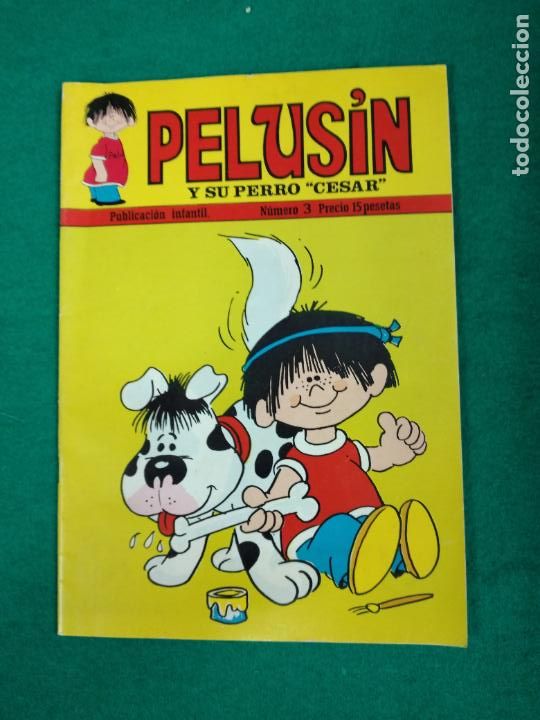 C&oacute;mics: PELUSIN Y SU PERRO CESAR N&ordm; 3. EUREDIT. - Foto 1