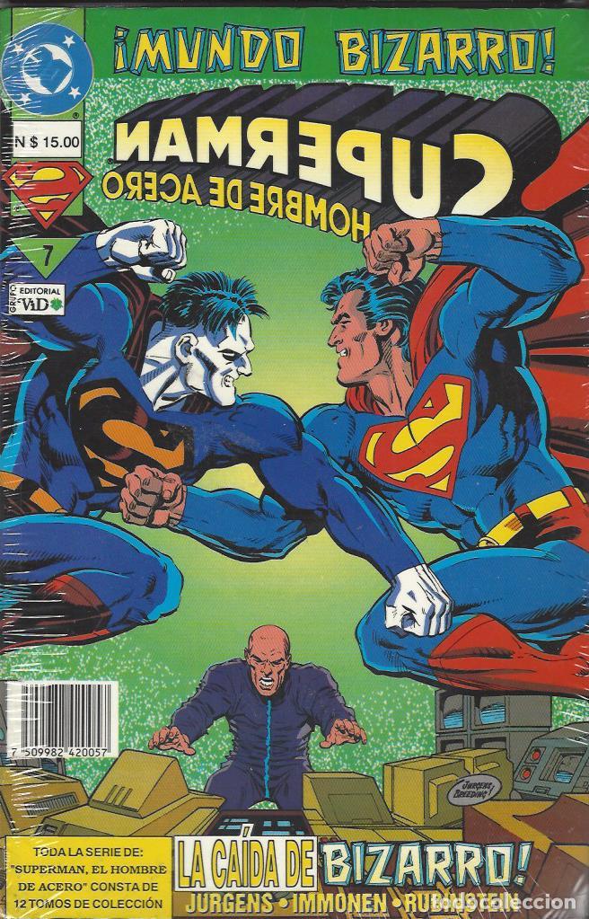 C&oacute;mics: SUPERMAN N&ordm; 7 - MUNDO BIZARRO - LA CAIDA DE BIZARRO - ED. VID - MUY BUEN ESTADO