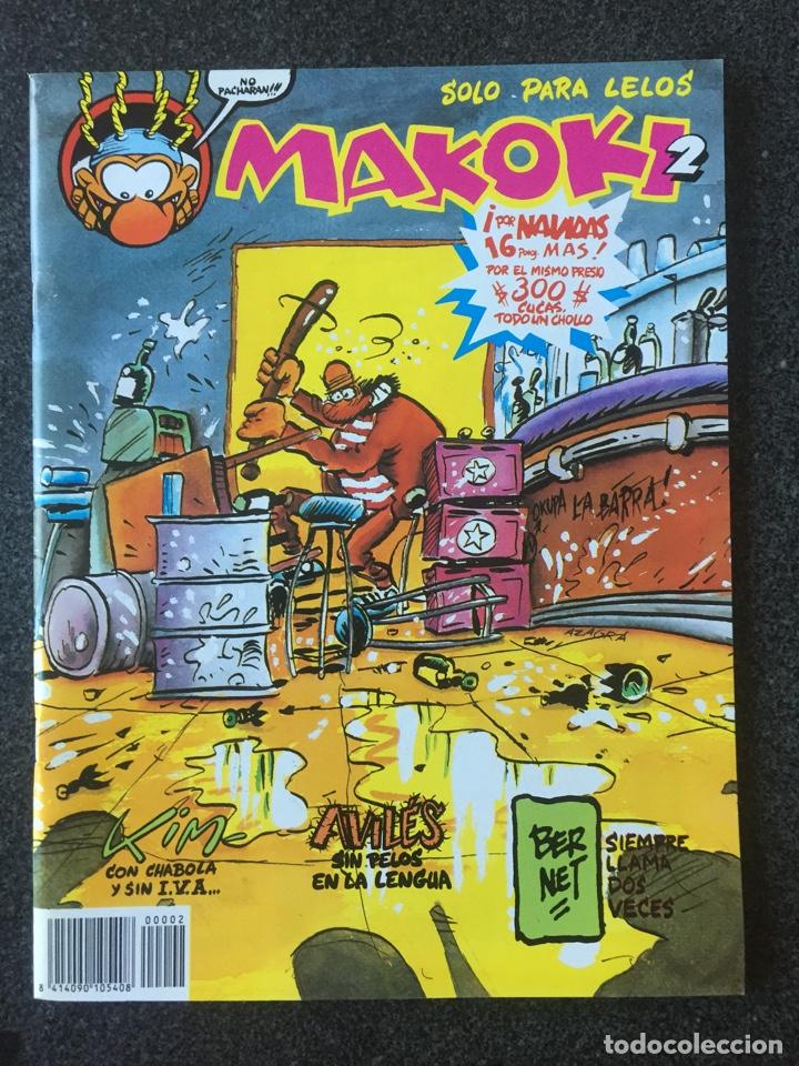 C&oacute;mics: MAKOKI N&ordm; 2 - SEGUNDA &Eacute;POCA - 1&ordf; EDICI&Oacute;N - EDICIONES MAKOKI - 1990 - &iexcl;NUEVO! - Foto 1
