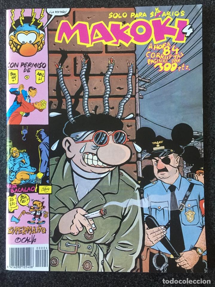 C&oacute;mics: MAKOKI N&ordm; 4 - SEGUNDA &Eacute;POCA - 1&ordf; EDICI&Oacute;N - EDICIONES MAKOKI - 1990 - &iexcl;NUEVO! - Foto 1