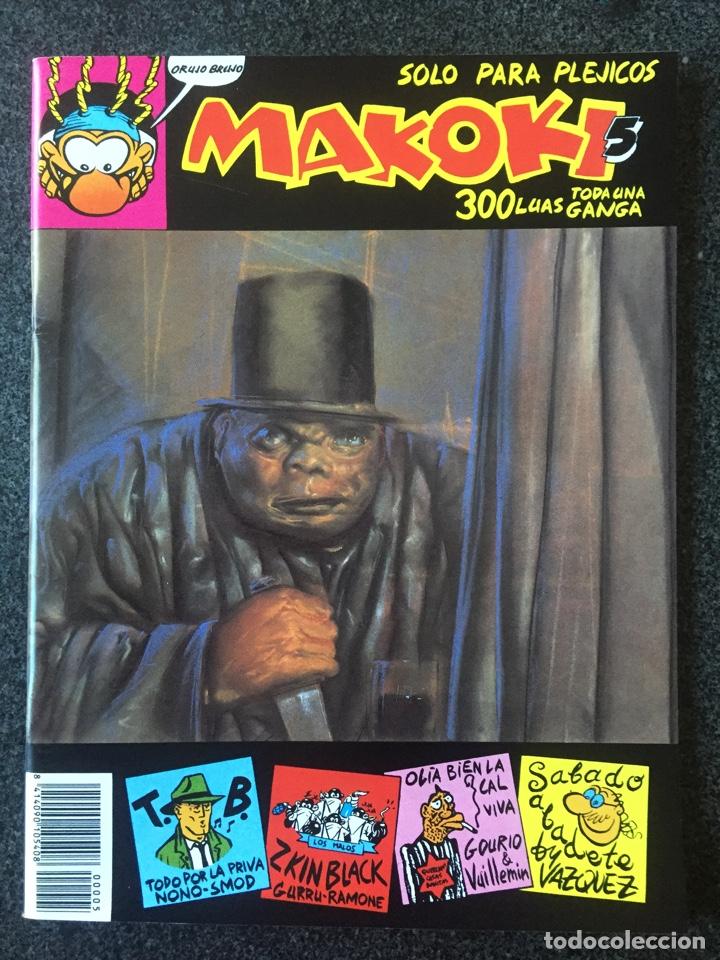 C&oacute;mics: MAKOKI N&ordm; 5 - SEGUNDA &Eacute;POCA - 1&ordf; EDICI&Oacute;N - EDICIONES MAKOKI - 1990 - &iexcl;NUEVO! - Foto 1