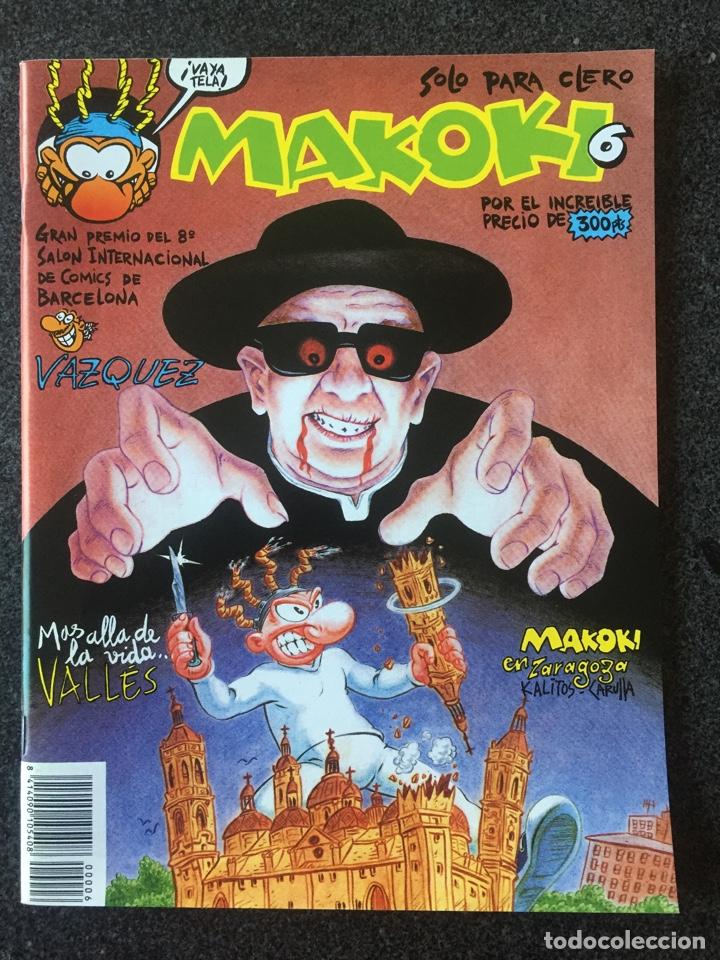 C&oacute;mics: MAKOKI N&ordm; 6 - SEGUNDA &Eacute;POCA - 1&ordf; EDICI&Oacute;N - EDICIONES MAKOKI - 1990 - &iexcl;NUEVO! - Foto 1