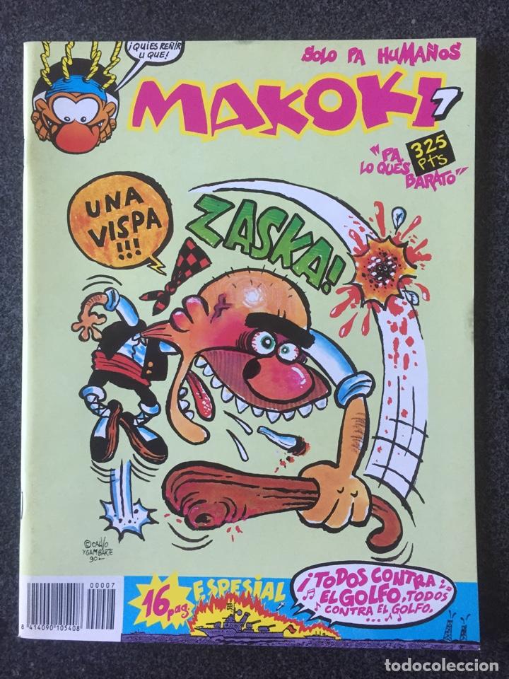 C&oacute;mics: MAKOKI N&ordm; 7 - SEGUNDA &Eacute;POCA - 1&ordf; EDICI&Oacute;N - EDICIONES MAKOKI - 1990 - &iexcl;NUEVO! - Foto 1