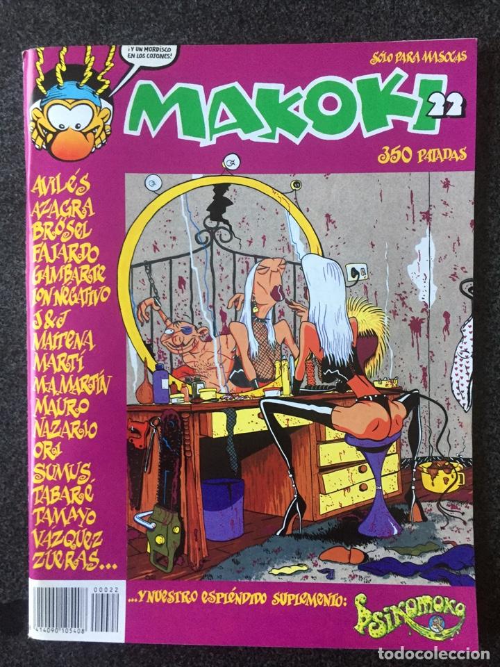 C&oacute;mics: MAKOKI N&ordm; 22 - SEGUNDA &Eacute;POCA - 1&ordf; EDICI&Oacute;N - EDICIONES MAKOKI - 1992 - &iexcl;NUEVO! - Foto 1