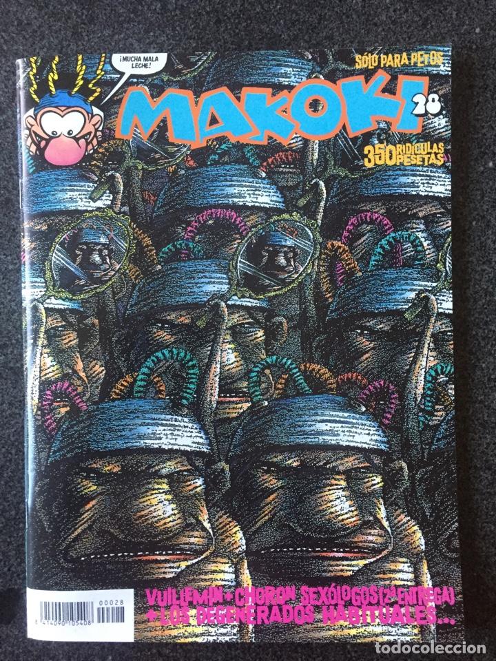 C&oacute;mics: MAKOKI N&ordm; 28 - SEGUNDA &Eacute;POCA - 1&ordf; EDICI&Oacute;N - EDICIONES MAKOKI - 1992 - &iexcl;NUEVO! - Foto 1