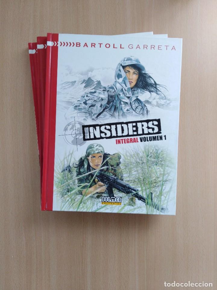 C&oacute;mics: INSIDERS INTEGRAL 1-2-3. Bartoll / Garreta. Dolmen Editorial - Foto 1