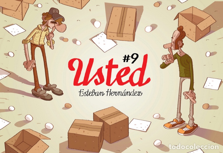 C&oacute;mics: Usted 9 historietas cortas Esteban Hernandez Sugoi ediciones c&oacute;mic numerado - Foto 1