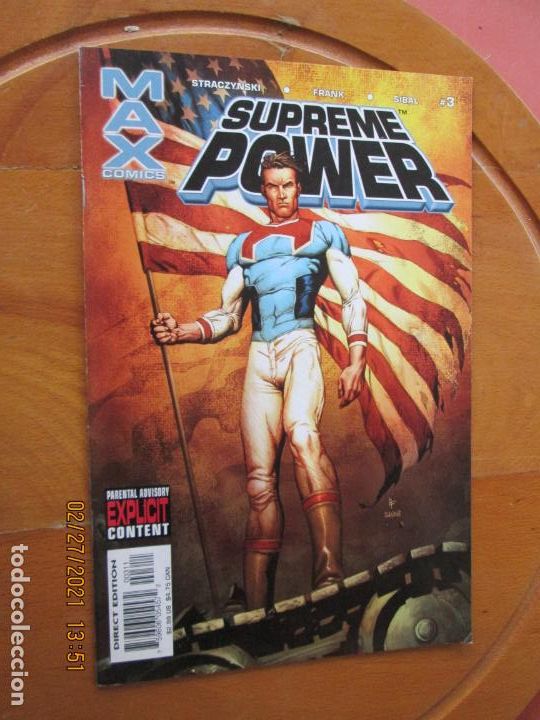 C&oacute;mics: SUPREME POWER N&ordm; 3 MAX COMICS - FRANK -SIBAL - Foto 1