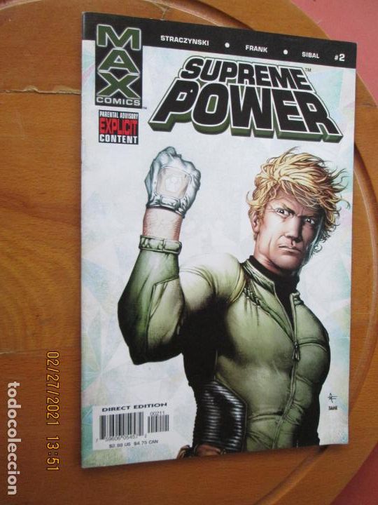 C&oacute;mics: SUPREME POWER N&ordm; 2 MAX COMICS - FRANK -SIBAL - Foto 1