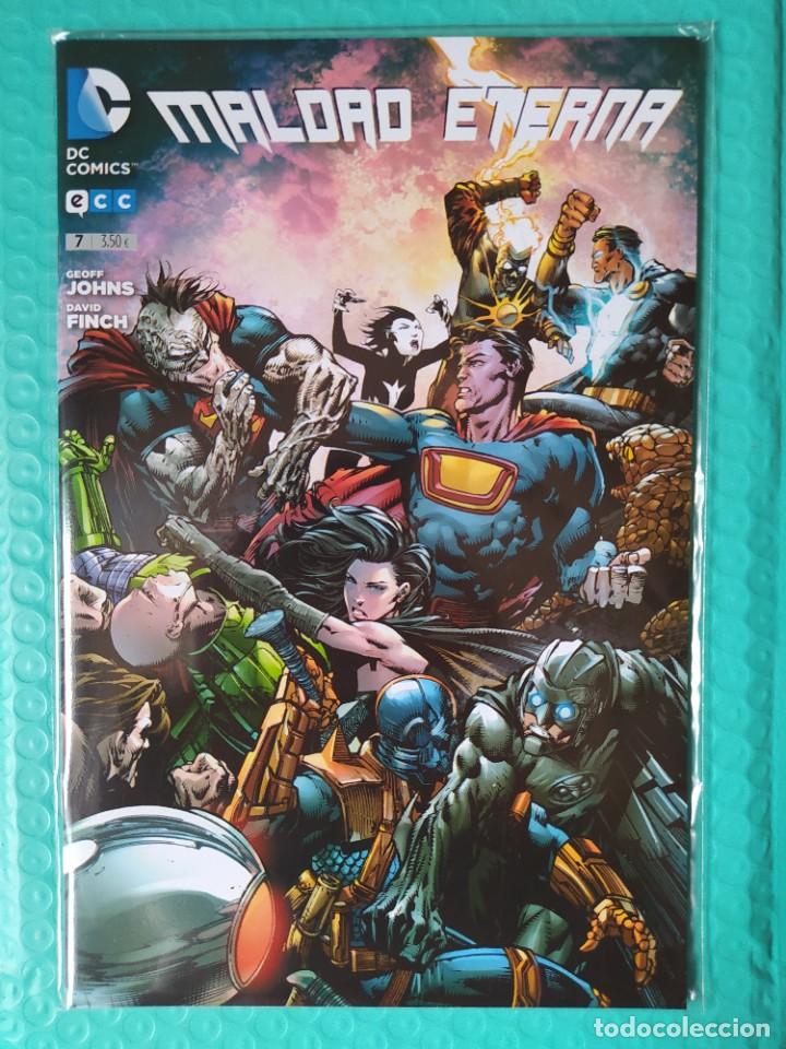C&oacute;mics: MALDAD ETERNA N&ordm;7(&Uacute;LTIMO)-ECC-DC-NM-BOLSA & BACKBOARD - Foto 1