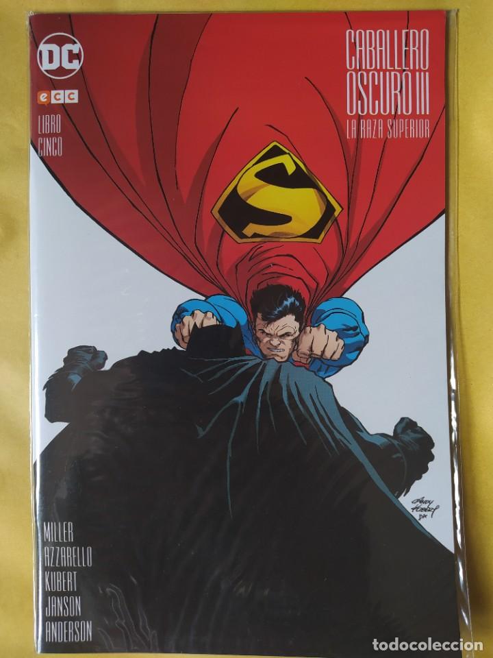 C&oacute;mics: CABALLERO OSCURO III , LA RAZA SUPERIOS N&ordm;5-ECC-DC-NM-BOLSA & BACKBOARD