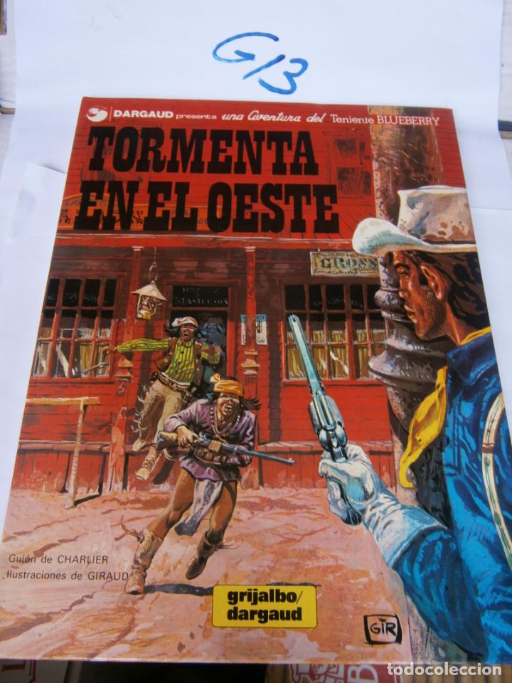 C&oacute;mics: ANTIGUO COMIC - TENIENTE BLUEBERRY - TORMENTA EN EL OESTE - Foto 1