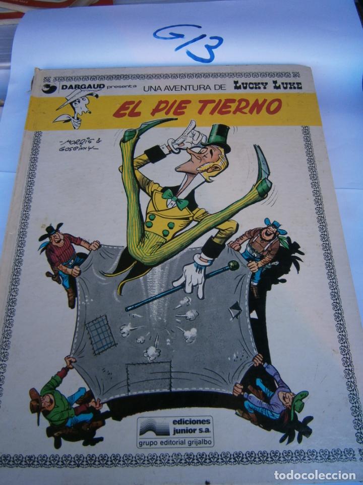C&oacute;mics: ANTIGUO COMIC - LAS AVENTURAS DE LUCKY LUKE - EL PIE TIERNO - Foto 1