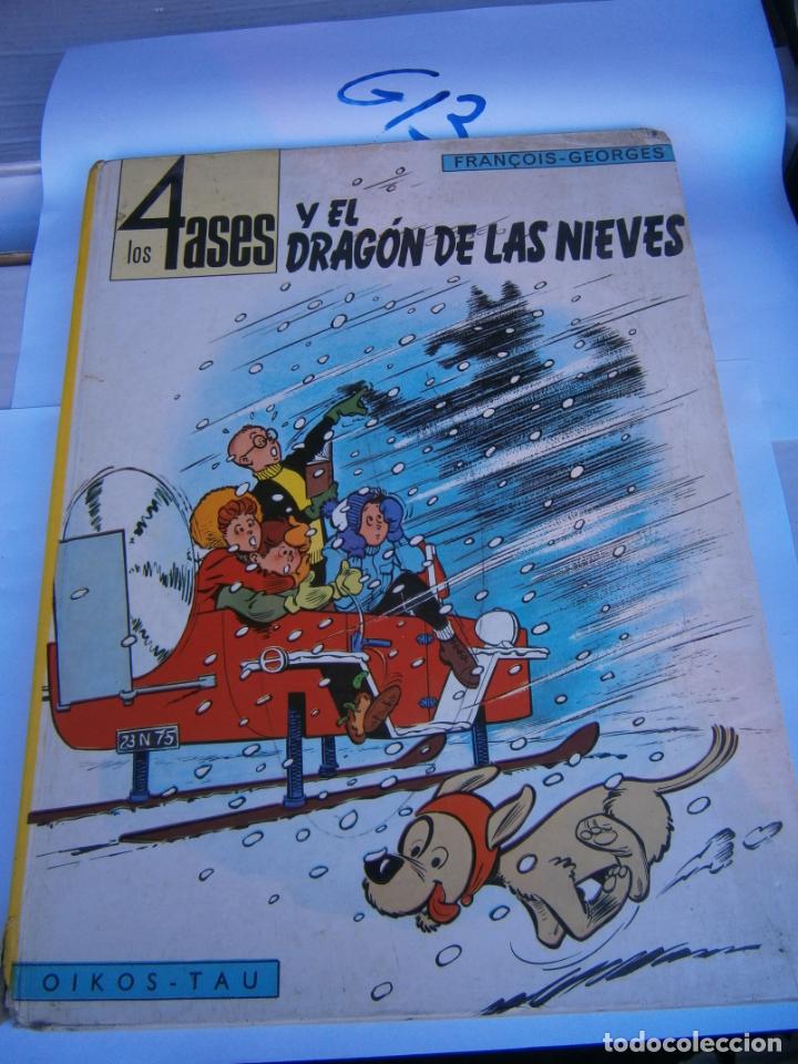C&oacute;mics: ANTIGUO COMIC - LOS CUATRO ASES Y EL DRAGON DE LAS NIEVES - Foto 1