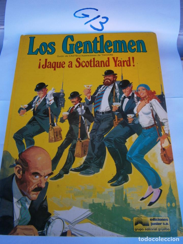 C&oacute;mics: ANTIGUO COMIC - LOS GENTLEMEN - JAQUE A SCOTLAND YARD - Foto 1