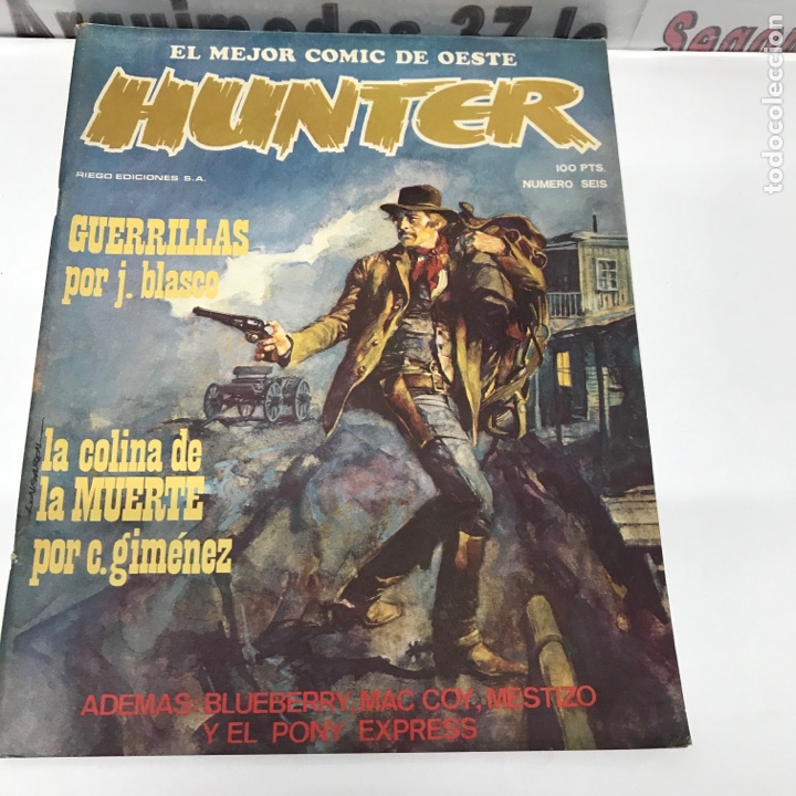 C&oacute;mics: HUNTER RIEGO EDICIONES N&Uacute;MERO 6 - Foto 1