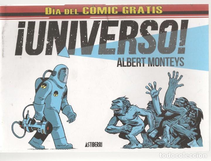 C&oacute;mics: DIA DEL COMIC GRATIS. &iexcl; UNIVERSO !. ALBERT MONTEYS. ASTIBERRI. (C/A29) - Foto 1