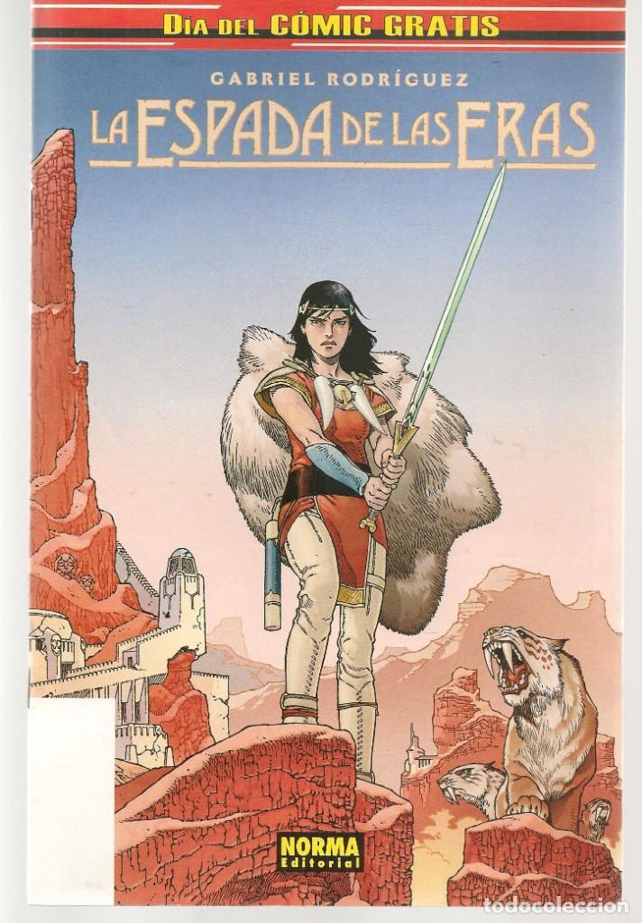 C&oacute;mics: DIA DEL COMIC GRATIS. LA ESPADA DE LAS ERAS. GABRIEL RODR&Iacute;GUEZ. NORMA EDITORIAL. (C/A29) - Foto 1