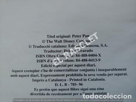 C&oacute;mics: PETER PAN - DISNEY - EDICI&Oacute; CATAL&Aacute; / ANGL&Egrave;S - Foto 3