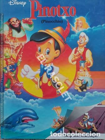 C&oacute;mics: PINOTXO - DISNEY - EDICI&Oacute; CATAL&Aacute; / ANGL&Egrave;S - Foto 1