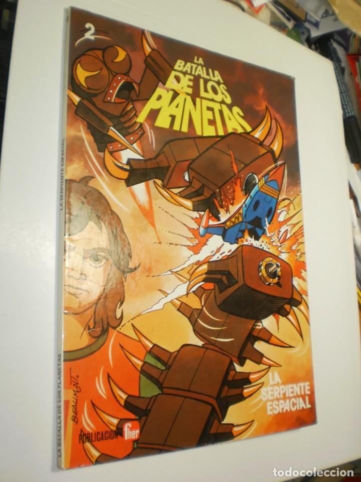 Comics: la batalla de los planetas 2. la serpiente espacial. r&uacute;stica. color 1980 (buen estado)