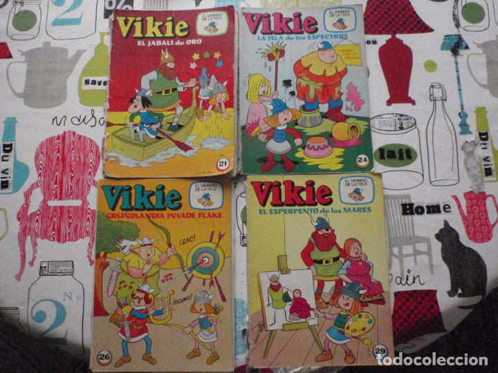 C&oacute;mics: Lote de 4 libro-comics de VIKIE EL VIKINGO de Ediciones Recreativas - Foto 1
