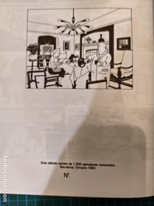 C&oacute;mics: TINTIN EN SUIZA CALLICO. 1984 ED. NUMERADA 1000 EJEMPLARES - Foto 4