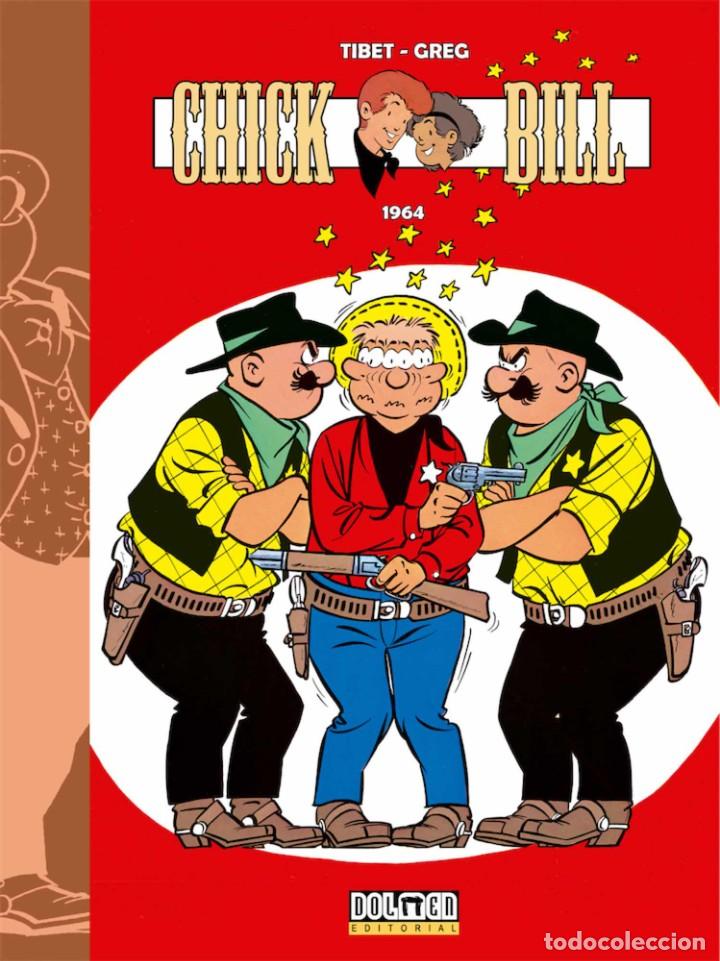 C&oacute;mics: CHICK BILL INTEGRAL 1964 (TIBET / GREG) DOLMEN - IMPECABLE - Foto 1