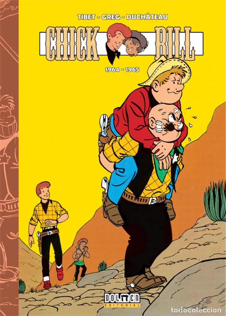 C&oacute;mics: CHICK BILL INTEGRAL 1964- 1965 (TIBET / GREG / DUCHATEAU) DOLMEN - IMPECABLE - Foto 1