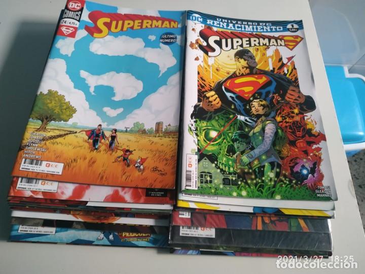 C&oacute;mics: UNIVERSO DC RENACIMIENTO SUPERMAN COMPLETA 24 N&ordm; ENVIO GRATIS - Foto 1