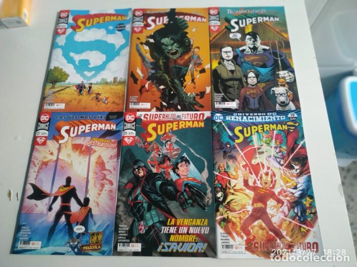 C&oacute;mics: UNIVERSO DC RENACIMIENTO SUPERMAN COMPLETA 24 N&ordm; ENVIO GRATIS - Foto 3