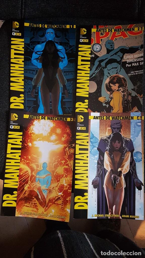 C&oacute;mics: ANTES DE WATCHMEN: DOCTOR MANTHATAN (COMPLETA 4 N&Uacute;MEROS) - ECC EDICIONES - Foto 1