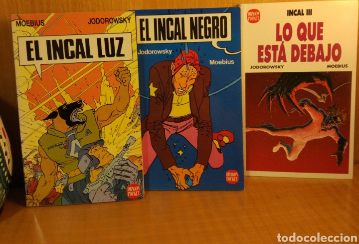 C&oacute;mics: El Incal. Moebius. Pocket. 3 libros - Foto 1