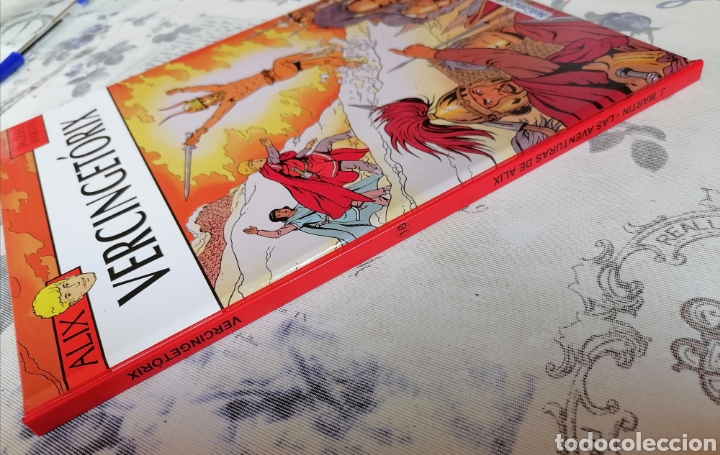 C&oacute;mics: C&Oacute;MIC ALIX. N&deg;18. VERCINGETORIX. JACQUES MARTIN. NETCOM2. 1&ordf; EDICION NUMERADA. - Foto 5