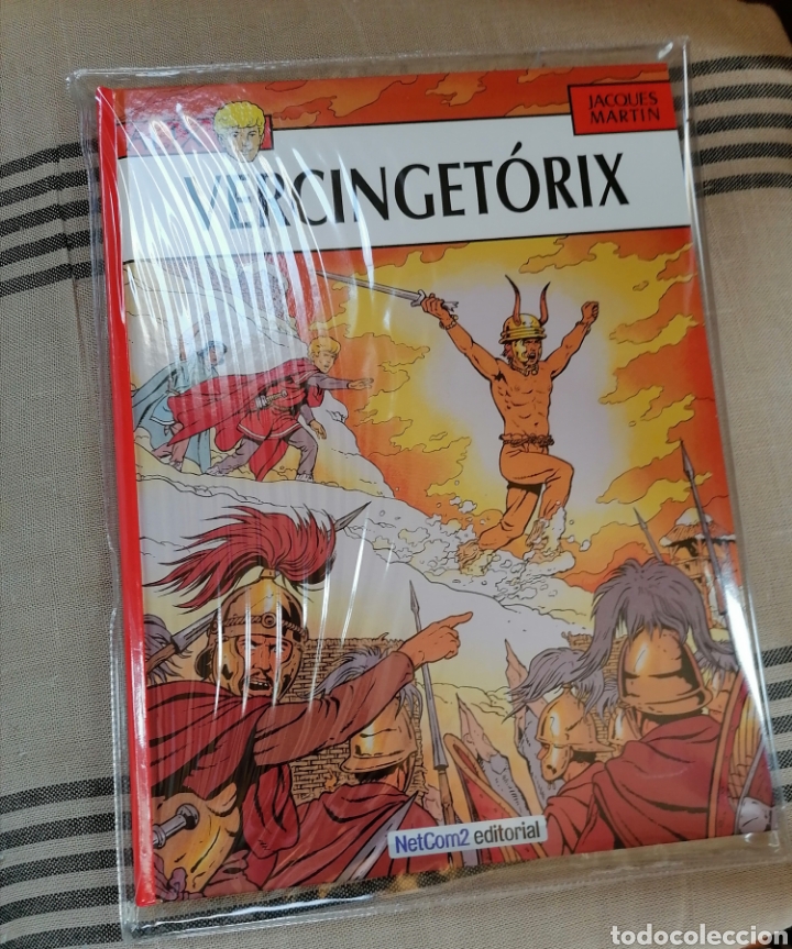 C&oacute;mics: C&Oacute;MIC ALIX. N&deg;18. VERCINGETORIX. JACQUES MARTIN. NETCOM2. 1&ordf; EDICION NUMERADA. - Foto 9