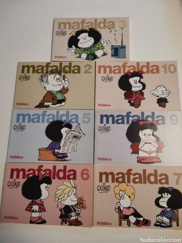 C&oacute;mics: Lote mafalda publico 2, 3, 5, 6, 7, 9 y 10 - Foto 1