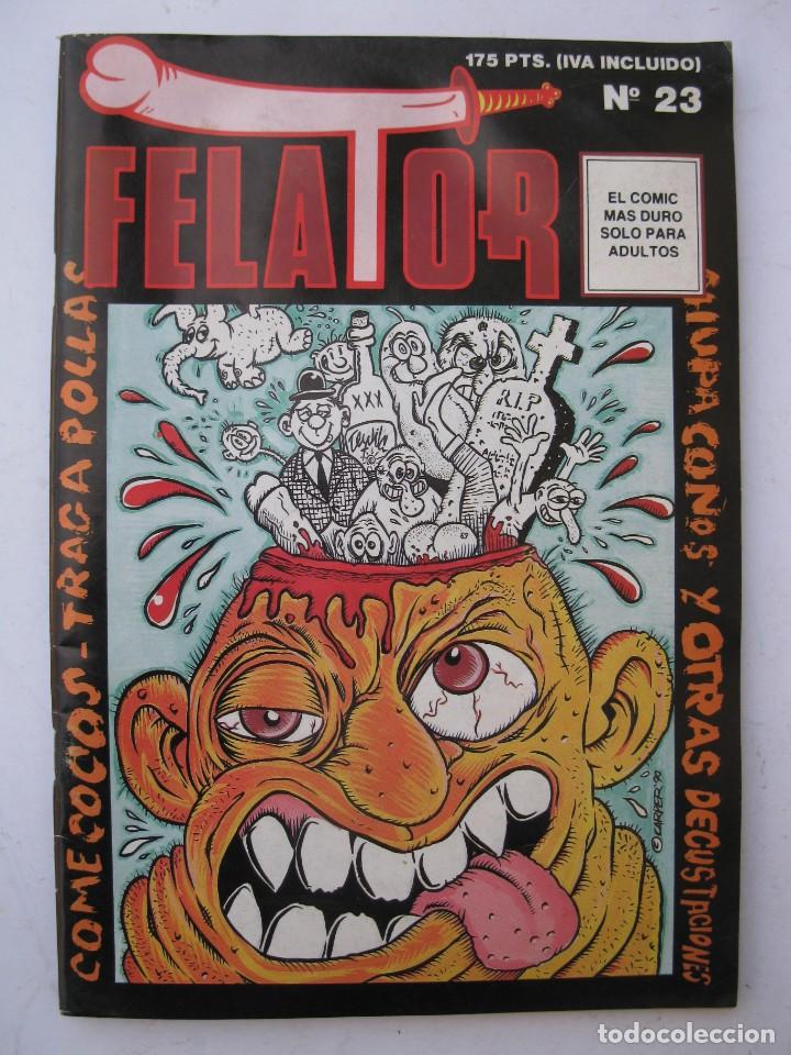 C&oacute;mics: FELATOR - N&ordm; 23 - EDITORIAL ZONA 10 - A&Ntilde;OS 80. - Foto 1
